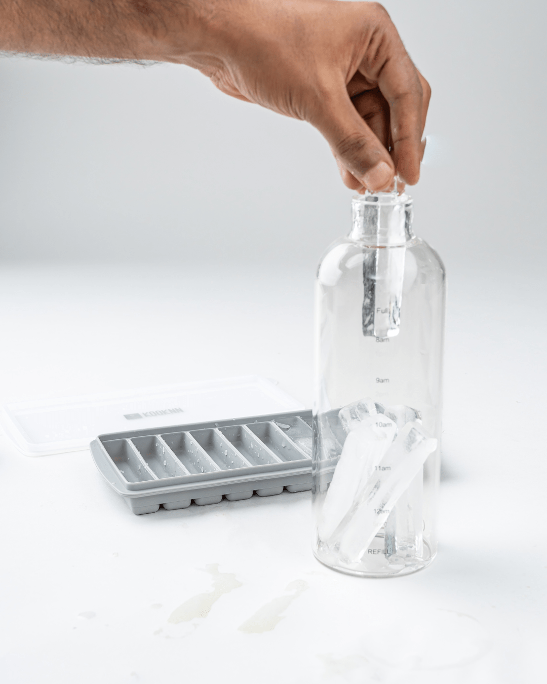 قالب الثلج المستطيل